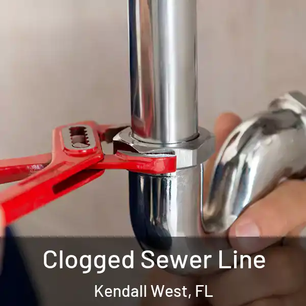  Clogged Sewer Line Kendall West, FL