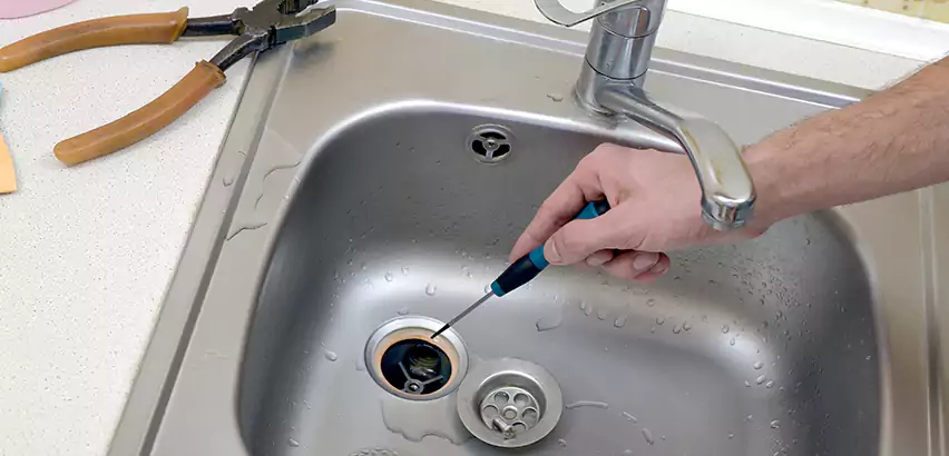 Kitchen Sink Drain Replacement in Kendall West, FL