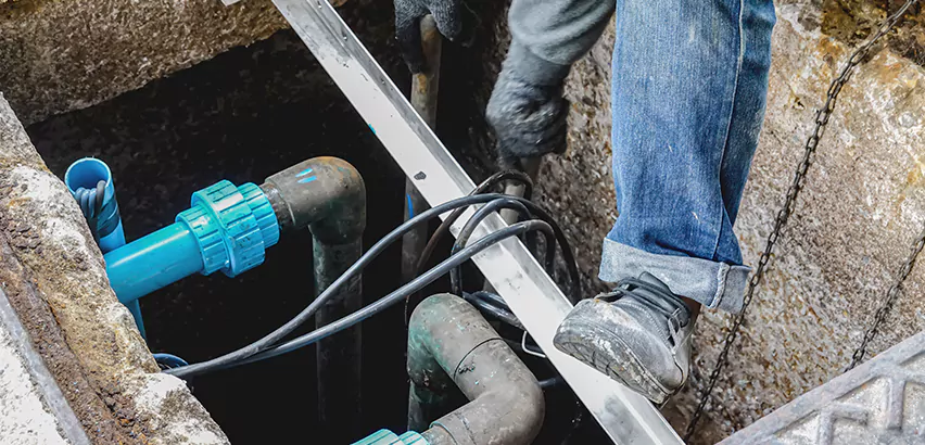 Zoeller Sewage Ejector Pump System in Kendall West