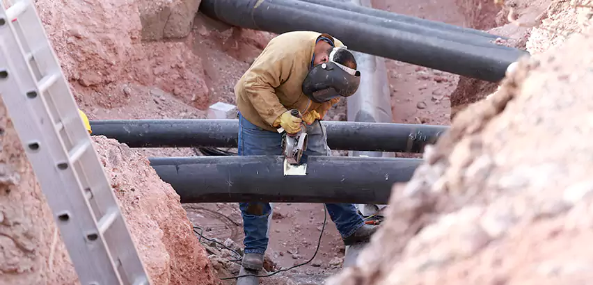 Cast Iron Sewer Pipe Replacement in Kendall West