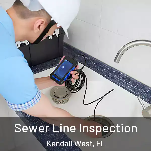  Sewer Line Inspection Kendall West, FL