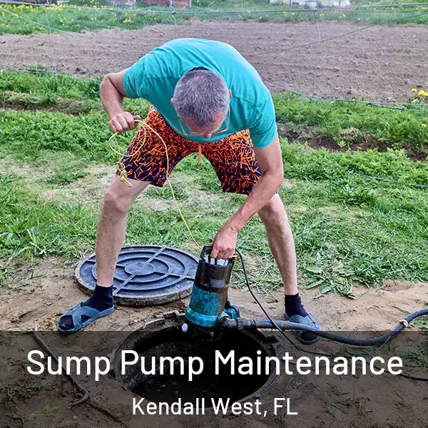  Sump Pump Maintenance Kendall West, FL
