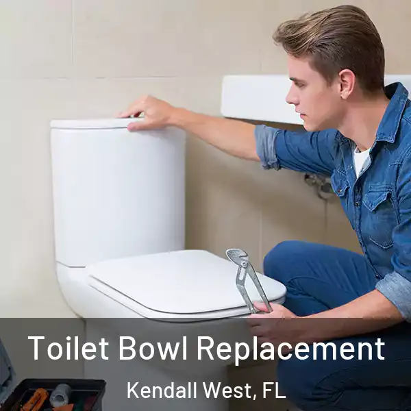  Toilet Bowl Replacement Kendall West, FL