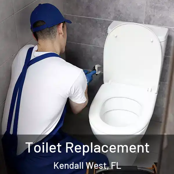  Toilet Replacement Kendall West, FL