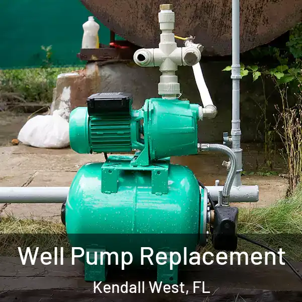  Well Pump Replacement Kendall West, FL